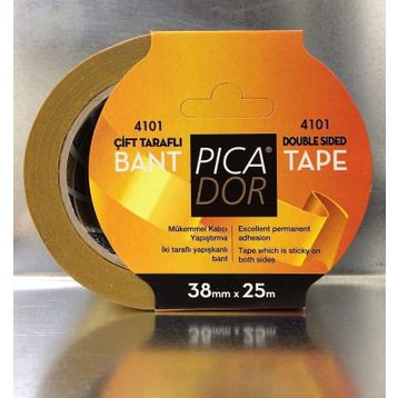 Picador 4101 25 m 38 mm Çift Taraflı Bant