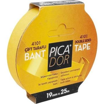 Picador 4101 25m x 19mm Çift Taraflı Bant