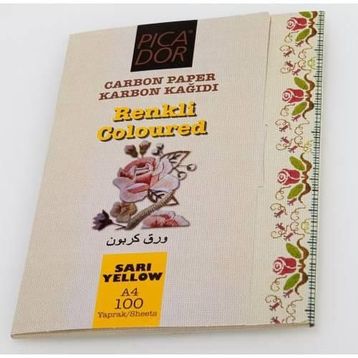 Picador A4 Sarı Karbon Kağıdı