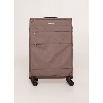 Pierre Cardin 04PC4200-02-KH Kahve Çekçekli Kumaş Valiz