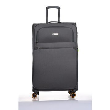 Pierre Cardin 04PC6000-01-ANT Antrasit Çekçekli Kumaş Valiz