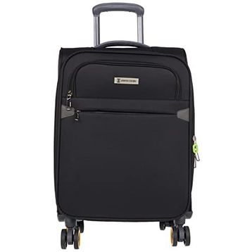 Pierre Cardin 04PC6000-03-S Siyah Çekçekli Kumaş Valiz