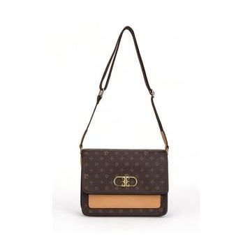 Pierre Cardin 05PC24Y534-MN Monogram Kahve Kadın Çapraz Askılı Çanta