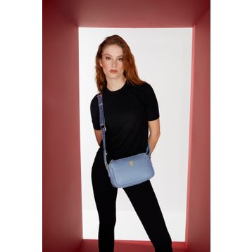 Pierre Cardin 05PO22Y1539 Floater Mavi Kadın Omuz Çantası