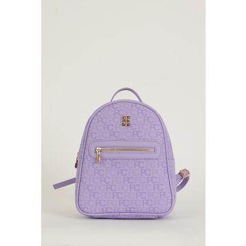 Pierre Cardin 05PO22Y1541 Lavanta Tramlı Alfabe Kadın Sırt Çantası