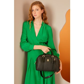 Pierre Cardin 05PO22Y1557 Print Siyah Kadın Omuz Çantası