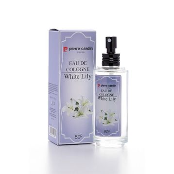 Pierre Cardin 100 ml Beyaz Zambak Özlü Cam Şişe Kolonya