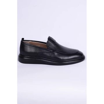 Pierre Cardin 10480 Deri Ortopedik Taban Siyah Erkek Günlük Ayakkabı
