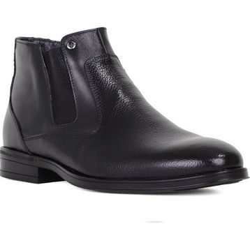 Pierre Cardin 1195865 Siyah Deri Bağsız Erkek Bot