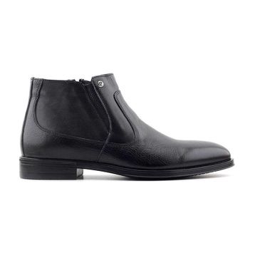 Pierre Cardin 1196063 Siyah Deri Erkek Klasik Bot