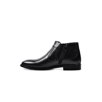 Pierre Cardin 1196063 Siyah Deri Erkek Klasik Bot