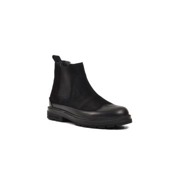 Pierre Cardin 1361654 Siyah Nubuk Hakiki Deri Erkek Bot