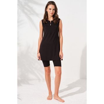 Pierre Cardin 231901 Siyah Tesettür Mayo