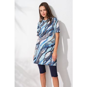 Pierre Cardin 231912 Desenli Tesettür Mayo