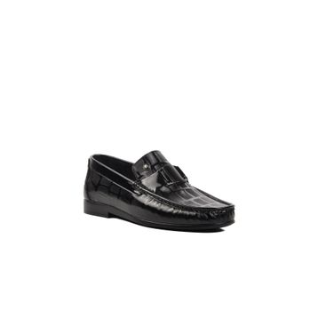 Pierre Cardin 25104 Siyah Rugan Deri Erkek Loafer Ayakkabı