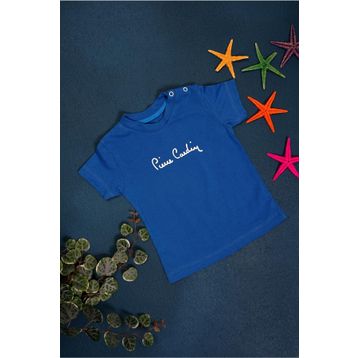 Pierre Cardin 302628 Çıtçıtlı Kısa Kol Erkek Bebek Tişört
