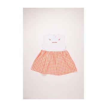 Pierre Cardin 303406 Çıtçıtlı Kız Çocuk Dokuma Elbise