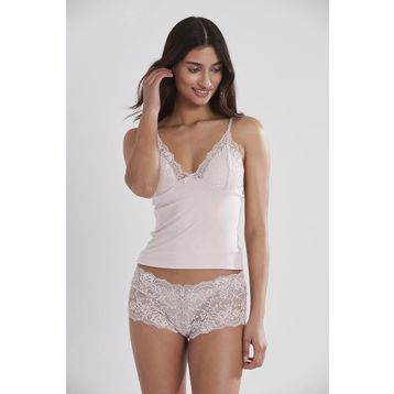 Pierre Cardin 332 Kaşkorse Siyah Dantelli Kadın Atlet Külot Takımı