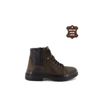 Pierre Cardin 382208 Siyah Hakiki Nubuk Deri Erkek Bot