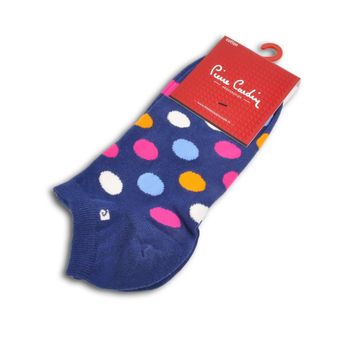 Pierre Cardin 4208 Lacivert Puantiyeli Kadın Çorap