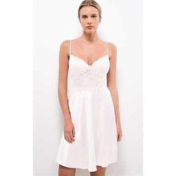 Pierre Cardin 4265 Ekru Gecelik Sabahlık Takım