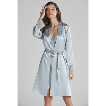 Pierre Cardin 4285 Mist Sütyen Kaplı Sabahlık Gecelik Set