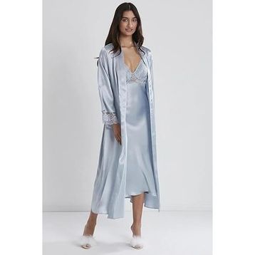 Pierre Cardin 4370 Mist Gecelik Sabahlık Takım
