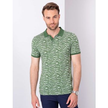 Pierre Cardin 50210519-VR054 Yeşil Erkek T-shirt