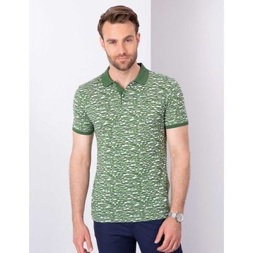 Pierre Cardin 50210519-VR054 Yeşil Erkek T-shirt