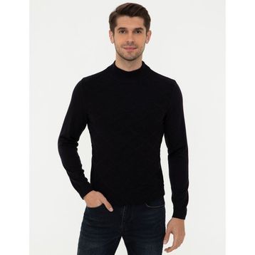 Pierre Cardin 50240540-VR033 Lacivert Erkek Kazak