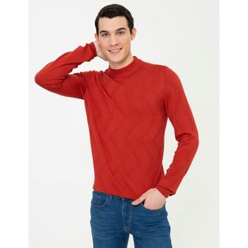 Pierre Cardin 50241453-VR031 Kiremit Erkek Kazak