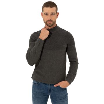 Pierre Cardin 50241465-VR086 Gri Melanj Erkek Kazak