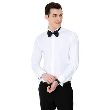 Pierre Cardin 50246043-VR013 Beyaz Erkek Smokin Gömleği