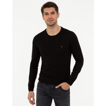 Pierre Cardin 50248582 Siyah Erkek Kazak