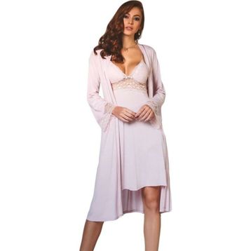 Pierre Cardin 5025 6'lı Modal Gecelik Sabahlık Çeyiz Seti