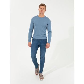 Pierre Cardin 50257290-VR036 Mavi Erkek Kazak