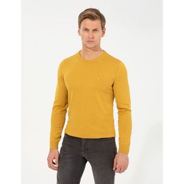 Pierre Cardin 50257290-VR072 Hardal Erkek Kazak