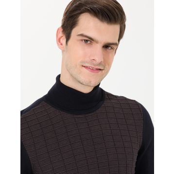 Pierre Cardin 50259787-VR033 Lacivert Erkek Kazak