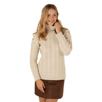 Pierre Cardin 50259839-VR159 Krem Kadın Kazak