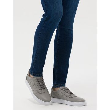 Pierre Cardin 50267865-VR024 Gri Hakiki Deri Erkek Günlük Ayakkabı