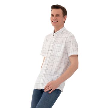 Pierre Cardin 50269178-VR027 Haki Desenli Erkek Gömlek