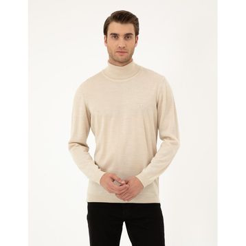Pierre Cardin 50270052-VR011 Bej Erkek Kazak