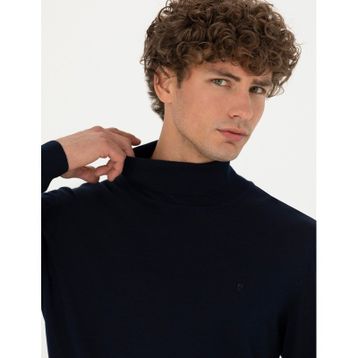 Pierre Cardin 50270052-VR033 Lacivert Erkek Kazak