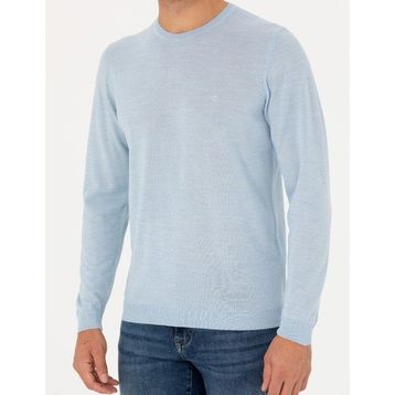 Pierre Cardin 50270054-VR003 Açık Mavi Erkek Kazak