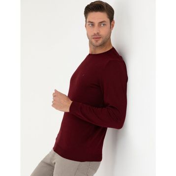 Pierre Cardin 50270054-VR030 Kırmızı Erkek Kazak