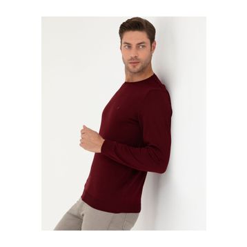 Pierre Cardin 50270054-VR030 Kırmızı Erkek Kazak