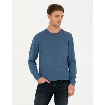 Pierre Cardin 50270054-VR036 Mavi Erkek Kazak