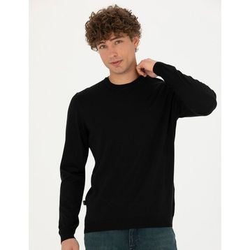 Pierre Cardin 50270054-VR046 Siyah Erkek Kazak