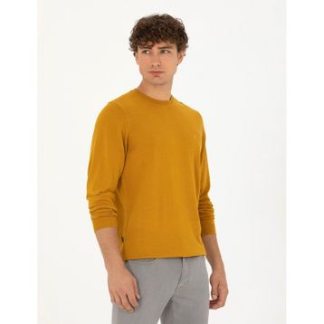 Pierre Cardin 50270054-VR43 Safran Erkek Kazak