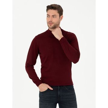 Pierre Cardin 50270055-VR030 Kırmızı Erkek Kazak